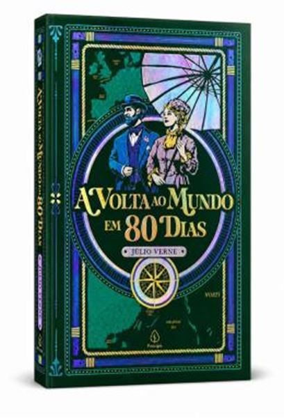 Picture of A VOLTA AO MUNDO EM 80 DIAS EDICAO SUPREME CAPA DURA COM ALTO RELEVO