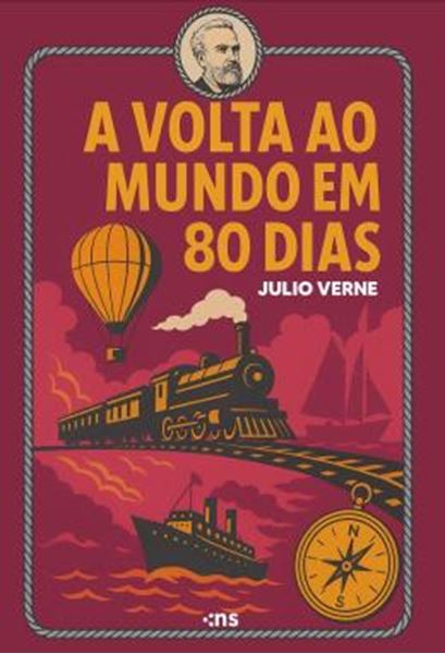 Picture of A VOLTA AO MUNDO EM 80 DIAS | JULIO VERNE | ACOMPANHA MARCA PAGINA |